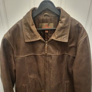 Danier Brown Leather Jacket